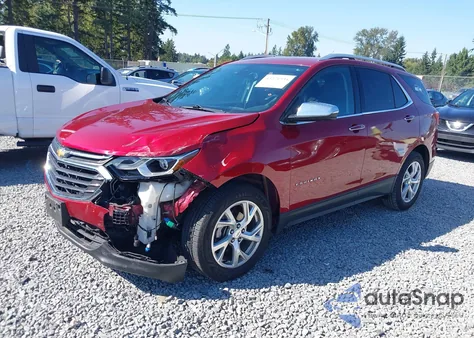 2018 Chevrolet Equinox Premier z USA, uszkodzony, nr VIN 2GNAXVEV4J6134592